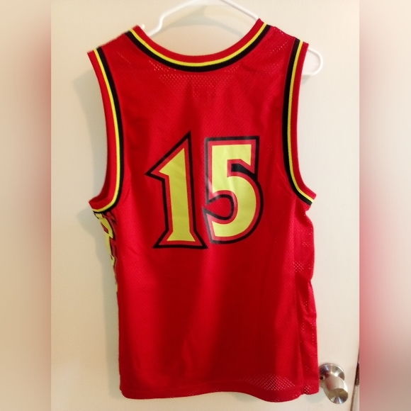 Supreme Red M Bolt Basketball Jersey - Picture 2 of 2